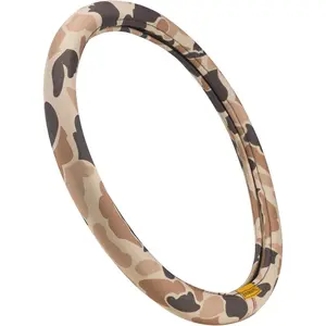 Steering Wheel Covers for Car, Truck, and SUV, Durable Steering Wheel Cover Protection (Tan Duck Camo)