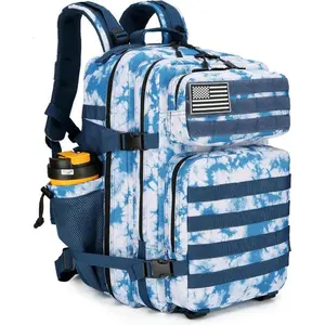 45L Military Tactical Backpack 3 Day Assault Survival Molle Pack Bug Out Bag Travel Fishing Backpack Rucksack