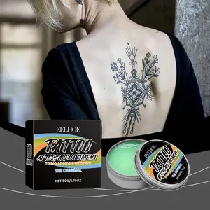 Eelhoe Tattoo Care Cream, Gentle Cleansing Skin Ink Moisturizing Body Skin Tattoo Cleaning Care Cream, Tattoo Removal & Maintenance, Tattoo Balm