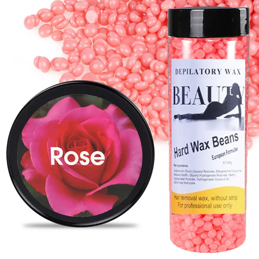 Bikini Star Hard Wax Beads – Sensitive Skin Formula – No Strip Needed – Brazilian, Face, Legs, Underarms, Bikini – Gentle At-Home Wax for Coarse Hair – Salon Quality Wax – Smooth Body Care – Hair Removal Waxing