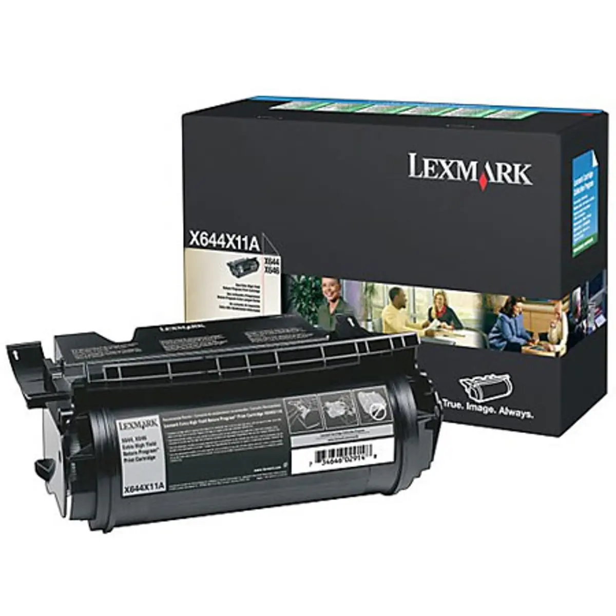 Lexmark X644X11A Black Toner Cartridge, Yield 32,000 Pages