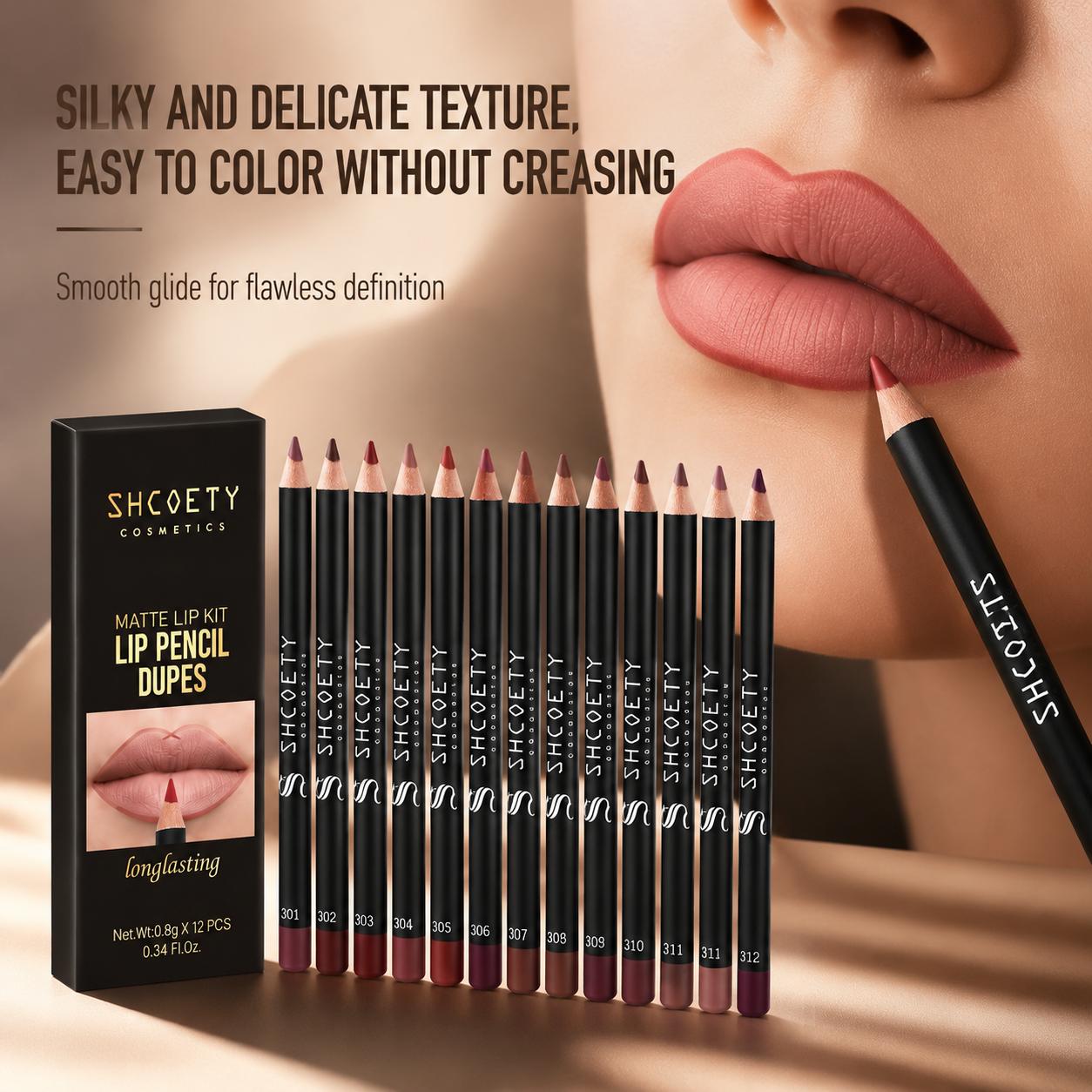 12-Colors Matte Lip Liner Set,Waterproof Long-lasting Pencil,Lipliner,Professional Lip Makeup Accessories for Women,Lip Product,Smooth Lip Kit,Lip Liner Pencils,Easy Coloring Lip Liner Pen for Daily Use 12-Colors Matte Lip Liner Set,Waterproof Long-lasting Pencil,Lipliner,Professional Lip Makeup Accessories for Women,Lip Product,Smooth Lip Kit,Lip Liner Pencils,Easy Coloring Lip Liner Pen for Daily Use