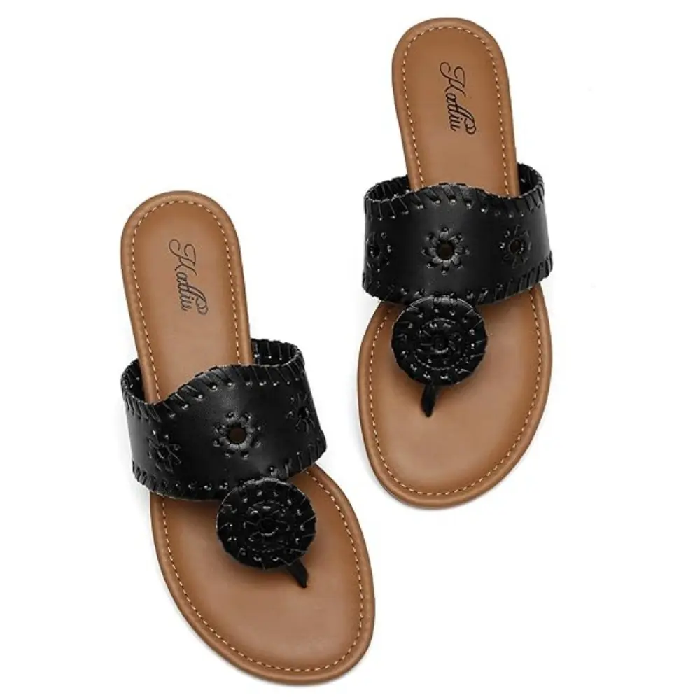 Women's Comfortable Thong Flipflop Sandals - Casual, Dressy Summer Footwear, Leather Sandal Flipflop,back to school,back to school haul
