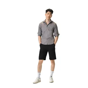 Graphite Edge Grey Dress Shirt