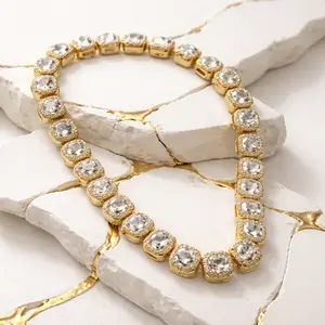 Crystal Empress Rhinestone Necklace