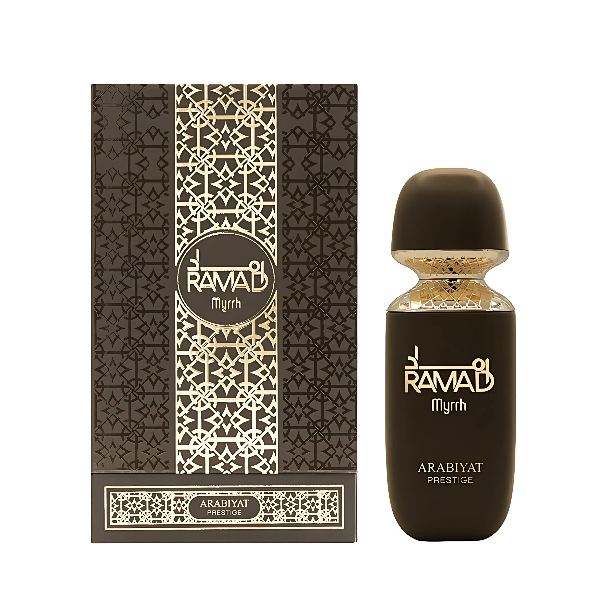 Arabiyat Ramad Myrrh Eau de Parfum, a Spicy Unisex Fragrance with Cardamom, Amber, Violet & Leather Notes | Arabian Perfumes | 3.4 oz, Fragrances, Adults, Boxed Unisex Fragrance