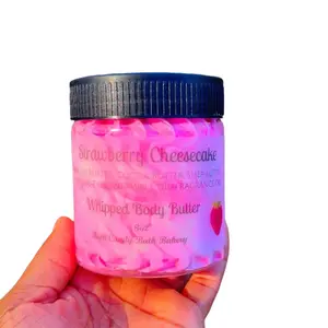 Strawberry pound cake whipped body butter-=%2= new=%-=%2= bodybutter=%2=-creamy Body Care Product