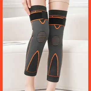 Wool knee protection for warmth, old cold legs for men and women, old man long sleeve for anti slip leg protection in autumn and winter eybl nocta Compression Socks Support Length 50Cm Adjustable Elasticity compression calf sock Full Leg Sports Sleeves Ba