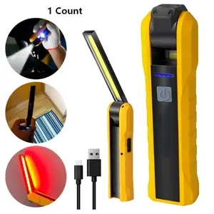 Magnetic Hook COB Work Light, Portable Multi-Functional Flashlight, Foldable Inspection Lamp, Rotatable Multi-Use Light