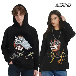 Viral Rhinestone Hoodie, Unisex Oversized Sparkly Graphic Sweatshirt, 100% Cotton Streetwear SpringStatements Pullover Fit vintage clothing hoodies for men