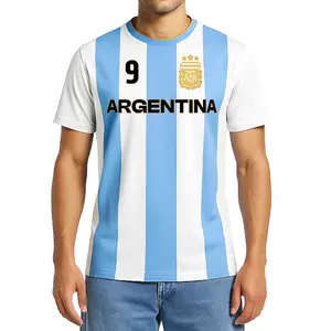 Argentina Julian Alvarez Game Day Shirt - AFA336GD