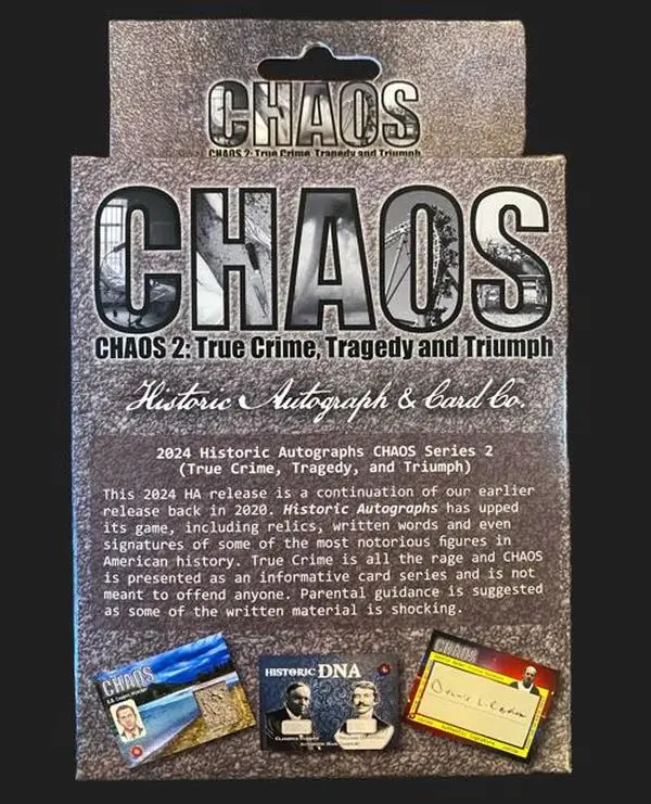 2024 Chaos 2 Hobby box - 4 Packs per box