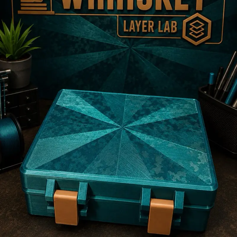 Whhiskey Layer Lab 20x Pink/Gouda Storage Case