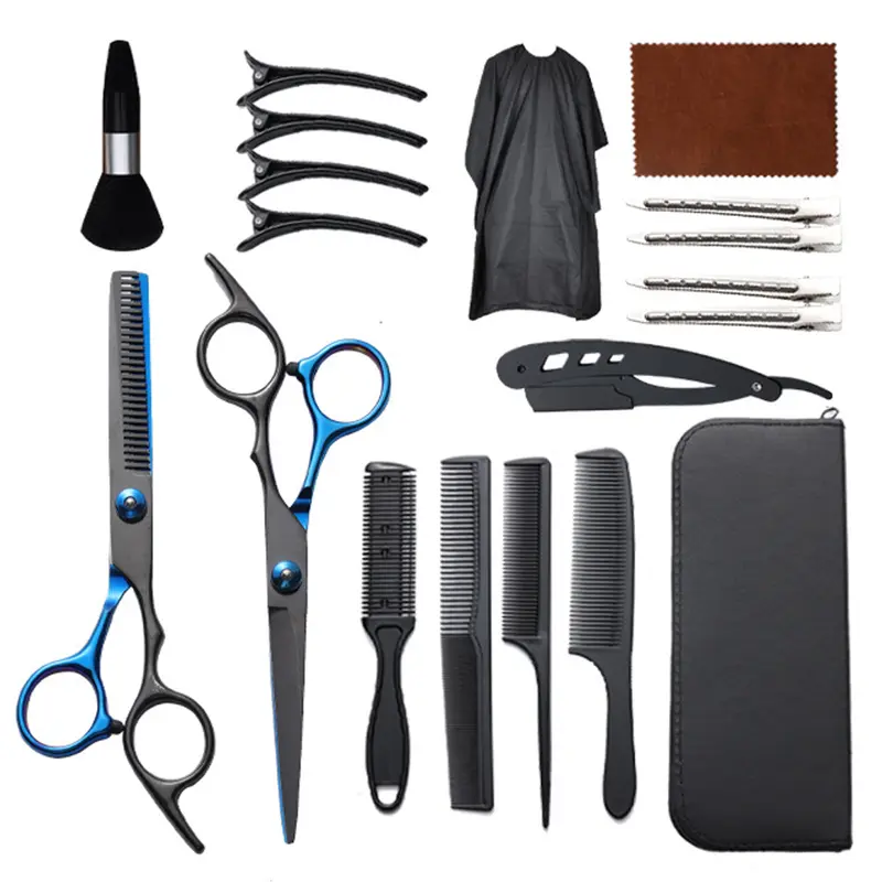 Hair Styling & Hair Cutting Tool Set, Professional Haircut Kit with Accessories for Home & Salon Use, Barber Equipment Supplies for Men & Women
