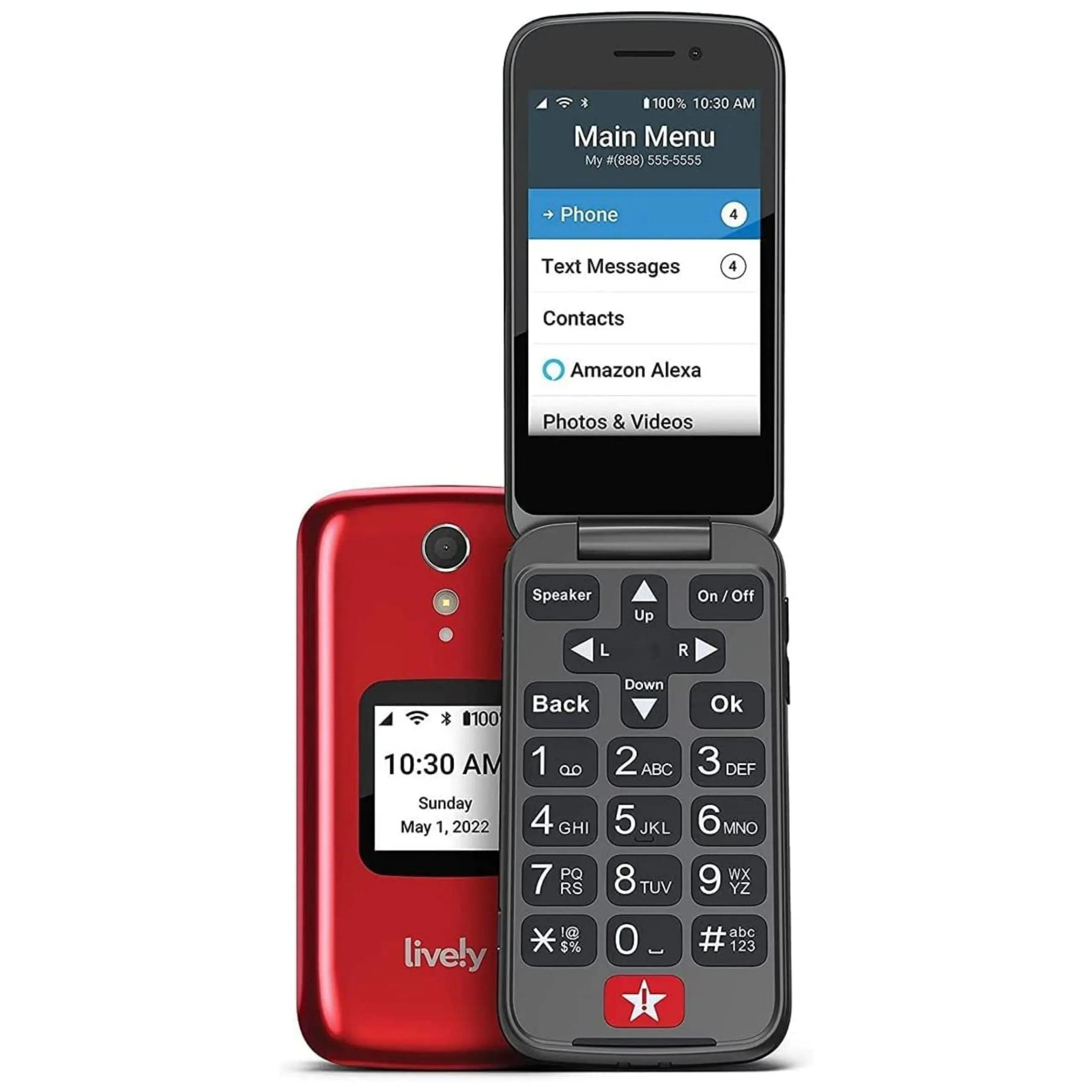 Lively Jitterbug Phones Flip2 - Flip Cell Phone for Seniors Lively Jitterbug Phones Flip2 - Flip Cell Phone for Seniors