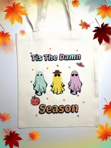 It's the Season Tote Bag, Taylor tote bag, Taylor Ghost Bag, Cute Taylor Halloween Bag, Funny Taylor Halloween Bag