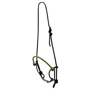 Dutton Bits Twisted Dog Bone Draw Gag Bit with Noseband