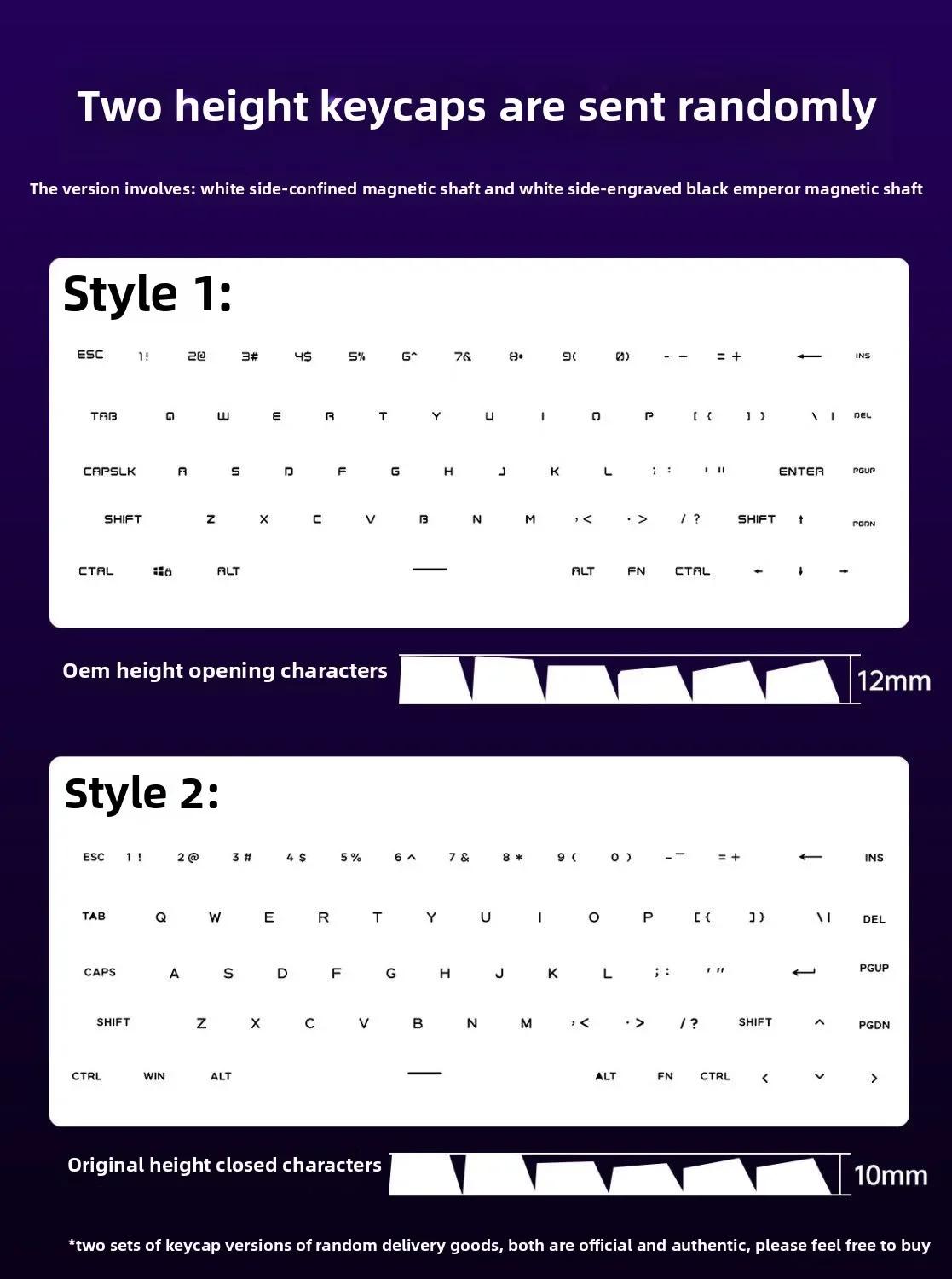 AULA HERO 68HE 60% Gaming Keyboard Wired Hall Effect Magnetic Switch with Adjustable Actuation Rapid Trigger Mode 8K Hz Polling Rate 0.125ms Latency Side Printed PBT Keycaps RGB Backlit