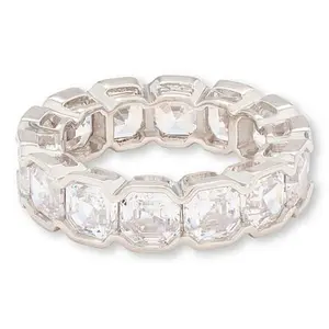 Radiance by Absolute™ Asscher Cut Band Ring
