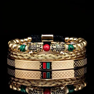 Double Leopard Head Bracelet