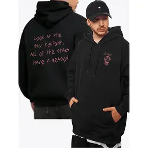 Brand GGOR Stylish Unisex Lil Peep Graphic Hoodie With Front Pockets For All Season Comfort Wear