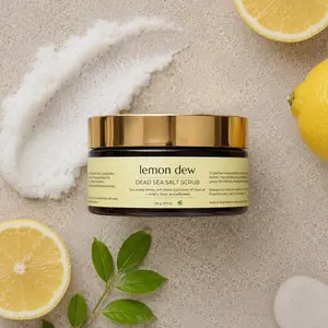 Lemon Dew Dead Sea Salt Body Scrub  — Sugared Lemon