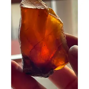 23.75 Grams Rough Amber Stones for Lapidary