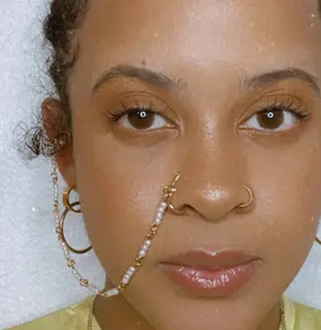 Nose Chain | Nose to Ear Chain | Face Chain| Nose Chain | Nose Cuff Chain | Clip on Nose Chain nose chains