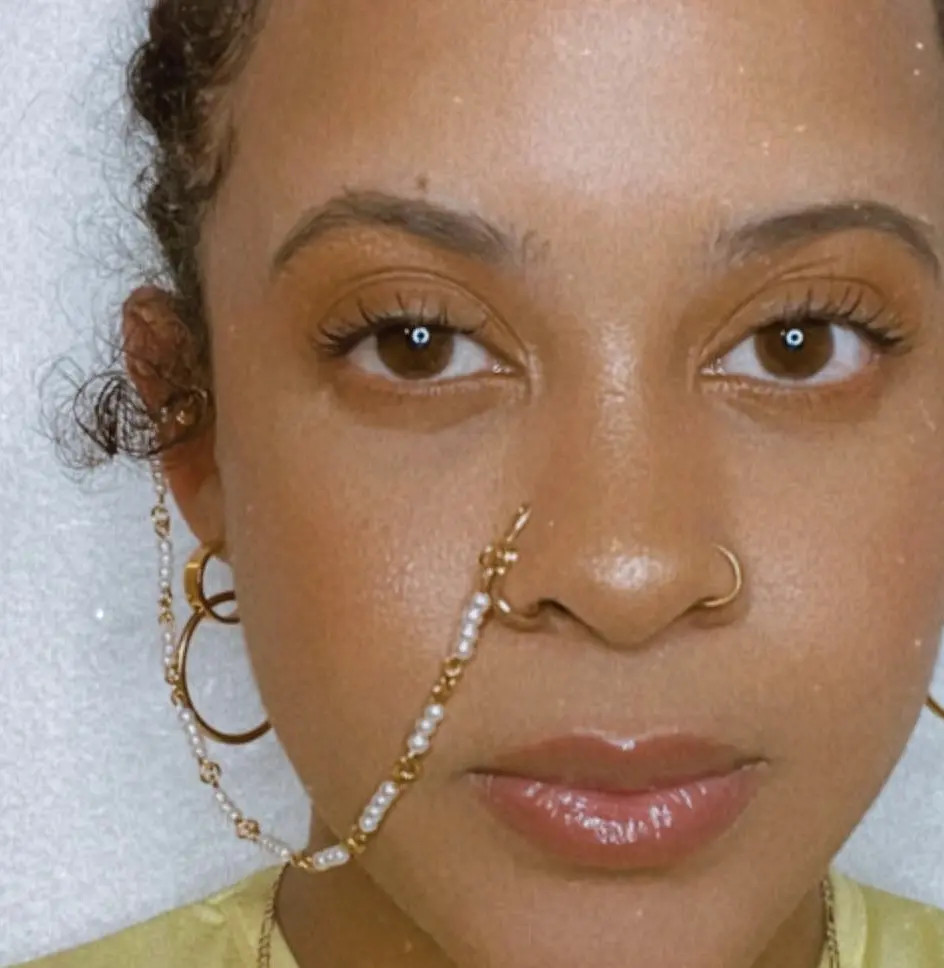Nose Chain | Nose to Ear Chain | Face Chain| Nose Chain | Nose Cuff Chain | Clip on Nose Chain nose chains