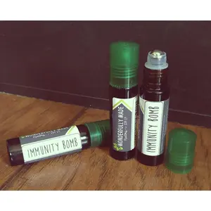 Immunity Bomb Roller / Roll on / Essential oils / Organic / Flu / Cold / Prevention / Recovery / Natural Immune System Boost / kids / adults