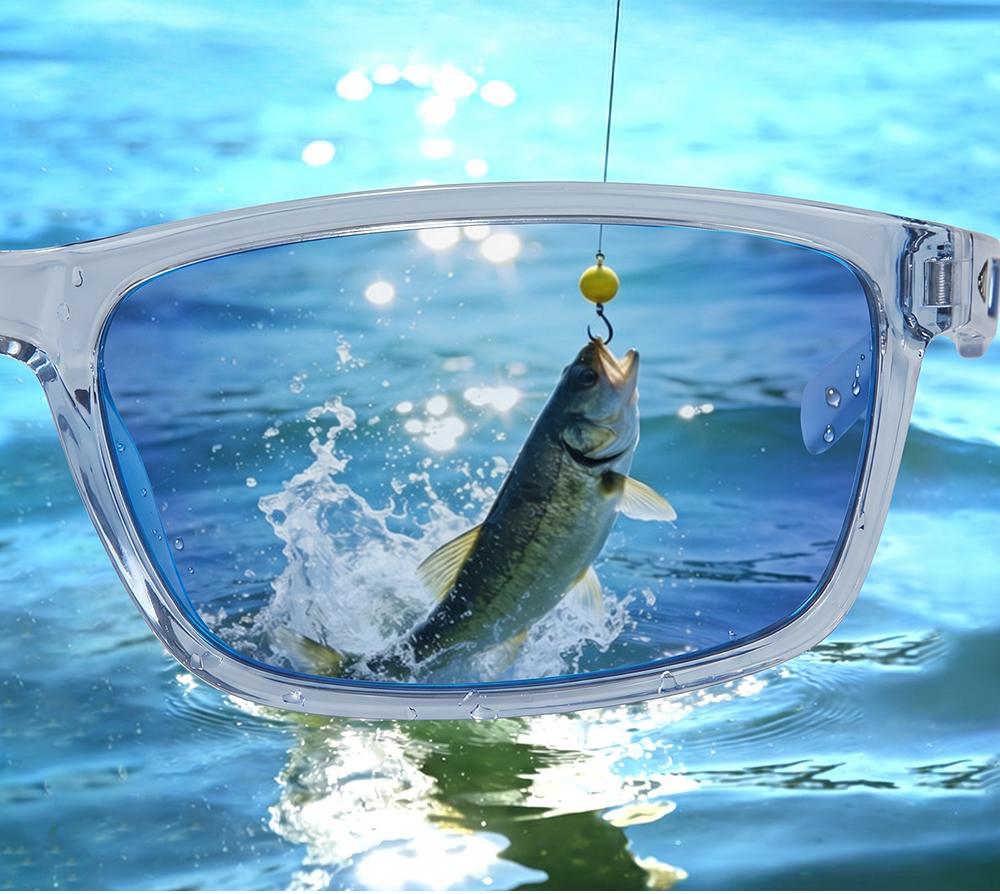 KastKing FlatRock Polarized Sports Sunglasses for Men, Women Sun Glasses Fishing Cycling Running with UV Protection