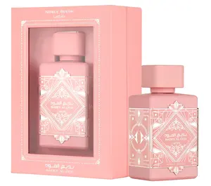 Lattafa Bade'e Al Oud Noble Blush for Unisex Eau de parfum Spray, 3.4 Ounce / 100 Ml