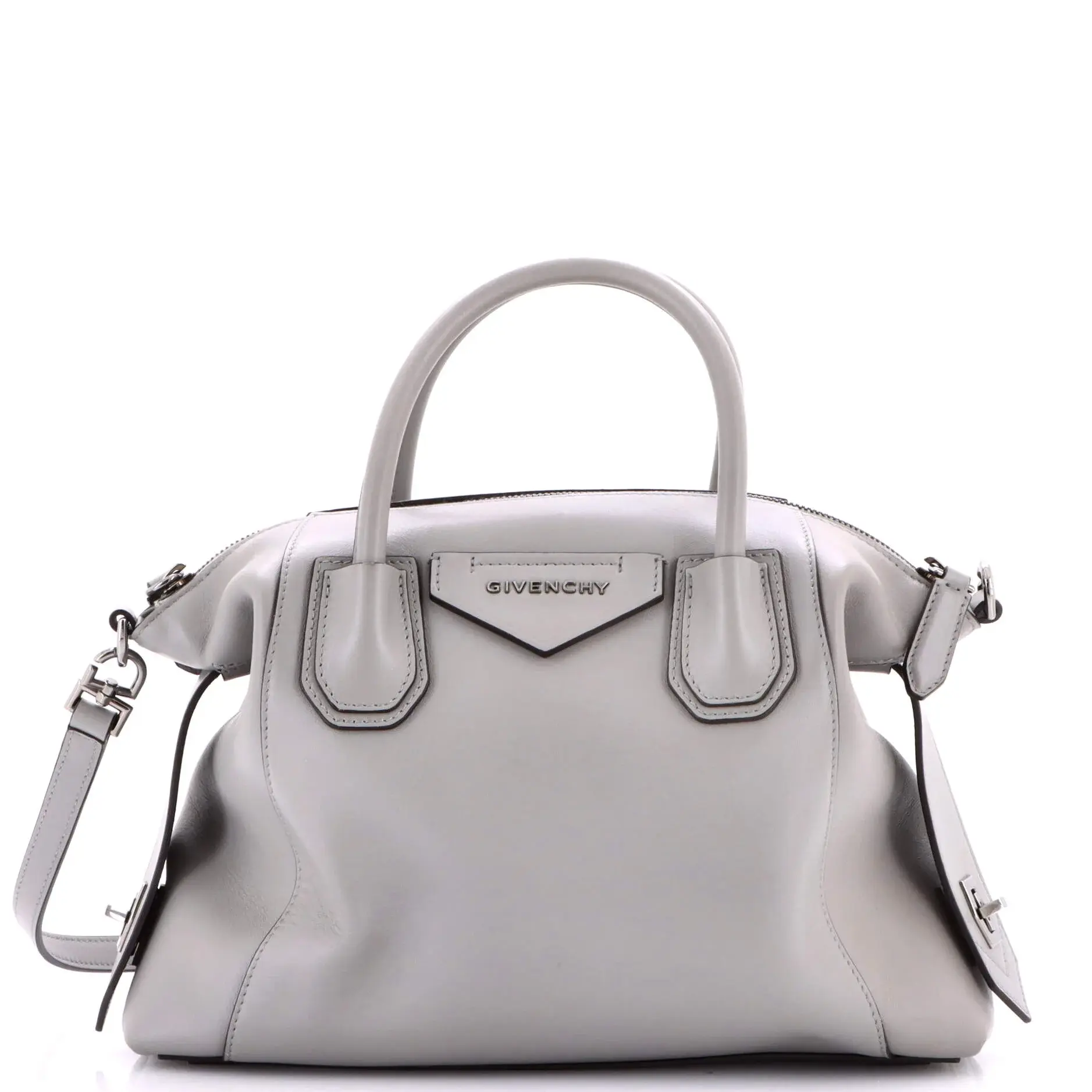Pre-owned GIVENCHY Leather Top Handle Bags Antigona Soft Bag Small by Rebag