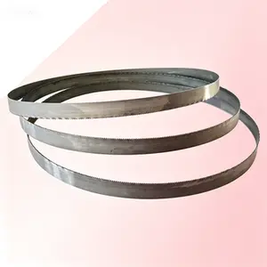 27 Inch Bandsaw Blades 8/12 TPI, Portable Band Saw Blade 3 Pack for DeWalt DCS377, Milwaukee 48-39-0572, Reusable Heavy Duty Cutting Tool, No Glue or Welding Needed, Carbon Steel Multi-Purpose Blade