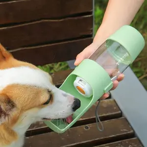 Leak-proof Portable Dog Water Bottle, Dog Out Water Cup, Foldable Accompanying Cup Water Dispenser and Feeder, Portable Dog Feeder, Pet Out Utensils, Suitable for Cats and Dogs of All Sizes, PP Durable Material, Dog Out Hydration Choice