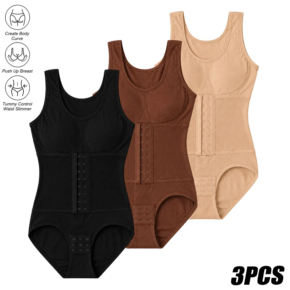 Women’s shaping bodysuit with tummy control and butt lift; body-shaping base layer one-piece shapewear for women, suitable for year-round wear, fashionable and versatile; women’s waist-cinching base layer one-piece shapewear that provides full hip coverag