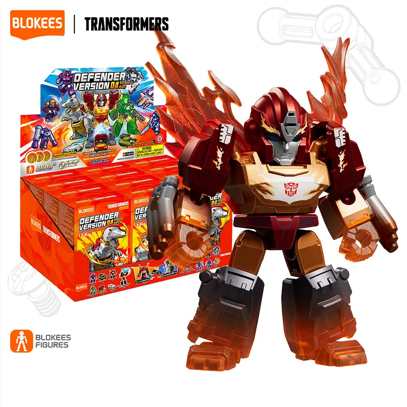 Transformers Blokees Transformers Star Edition 04 Officially Licensed Construction Set for Fans Aged 8 and Up The probability of hidden items is 1/144