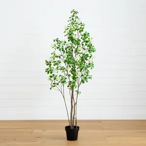 6’ Artificial Dogwood Tree