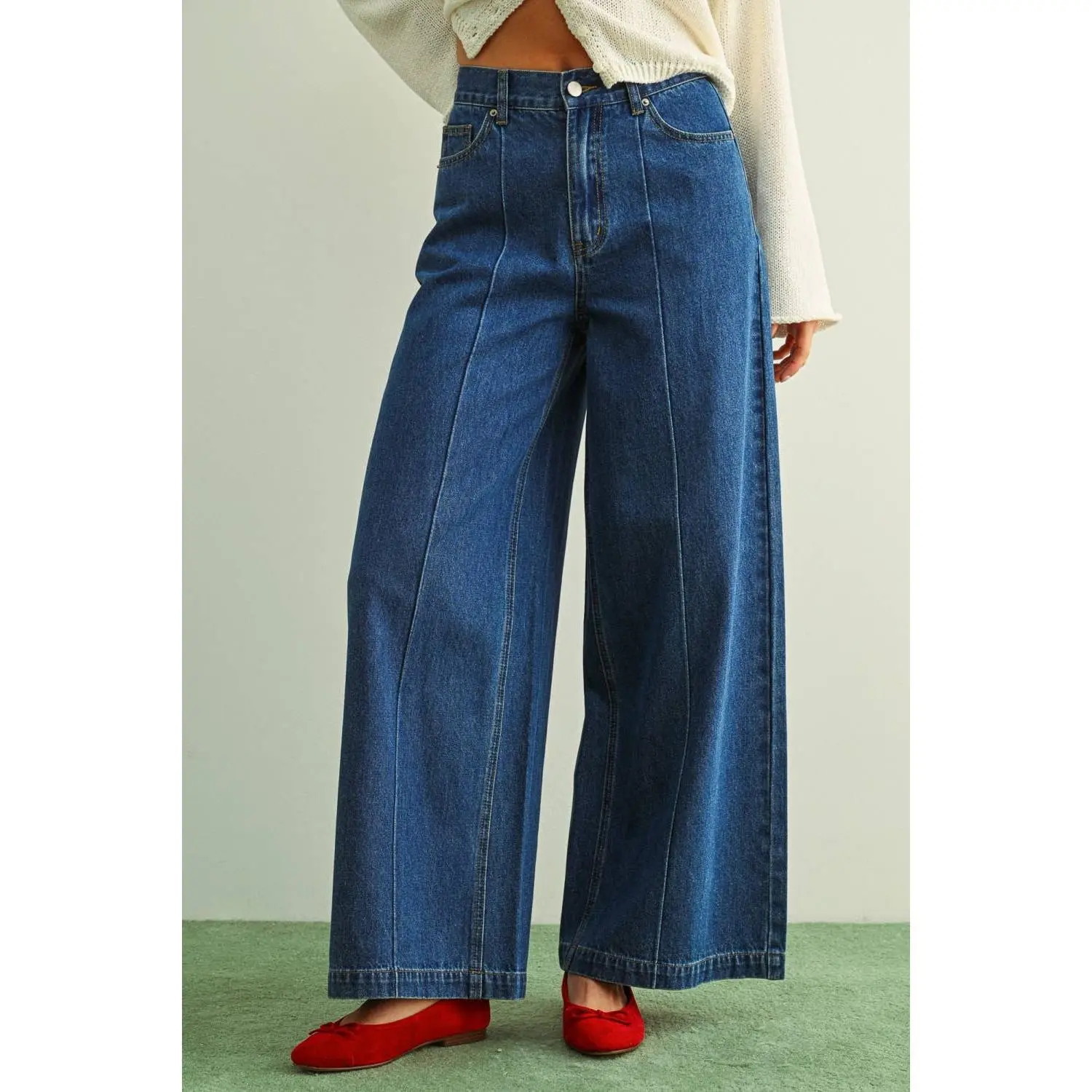 Brooke - Wide Leg Jeans