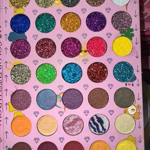 Pretty Bear Eyeshadow Palette for Makeup - Assorted Colors with Soft Application, Ideal for Cosmetic Use Marble Multi-Color Shadow grwm foundation makeup enthusiast Glam eyeshadow palette