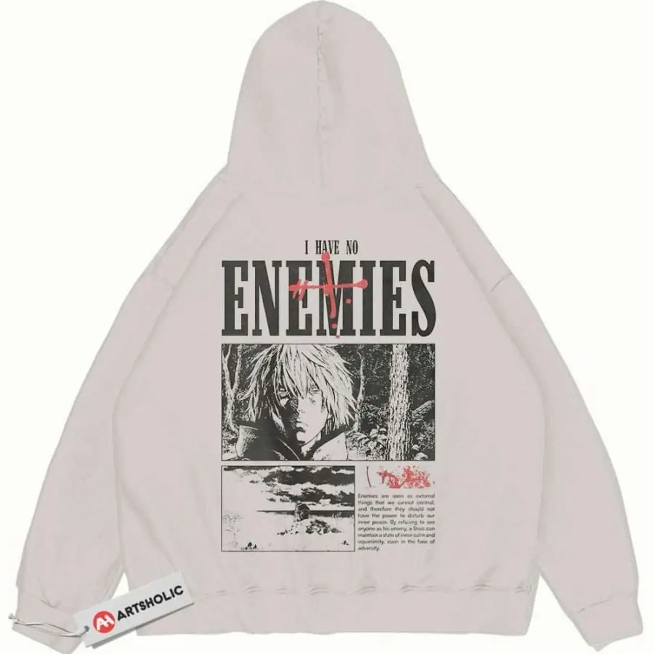 Thorfinn Hoodie, Vinland Saga Hoodie, Anime Hoodie, Vintage Hoodie
