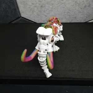 Articulated Skeleton Mammoth Figurine Collectible