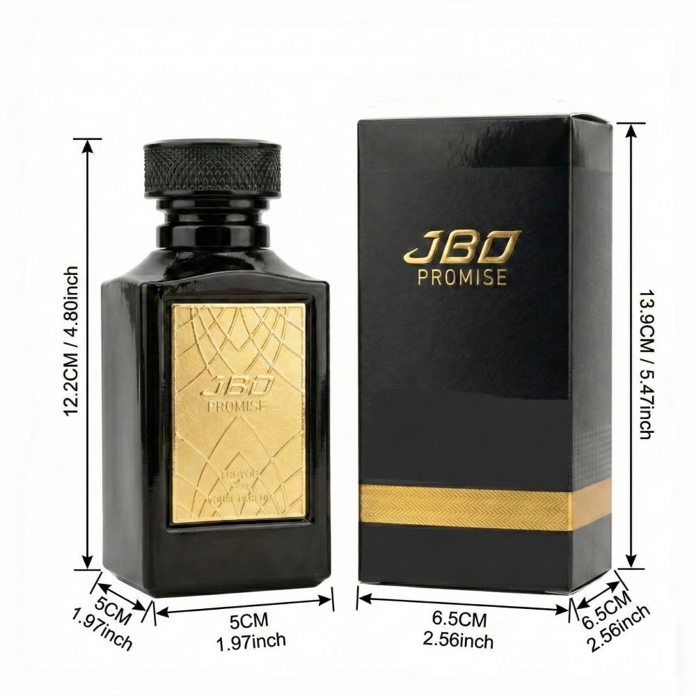 Men's Black Perfume - 3.4oz Intense Pheromone Cologne, Spicy Woody Oriental Fragrance, Long Lasting Masculine Scent to Attract Women, Premium Spray for Dates and Night Out, Perfect Gift for Him