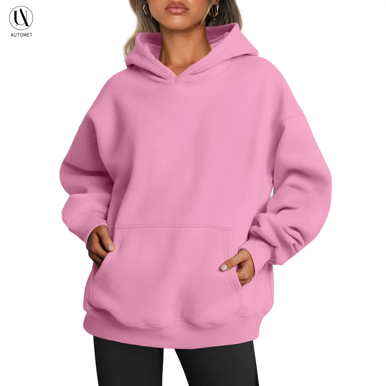 AUTOMET Womens Oversized Hoodies Fleece Sweatshirts Long Sleeve Sweaters Pullover Fall Clothes with Pocket Fallreshness