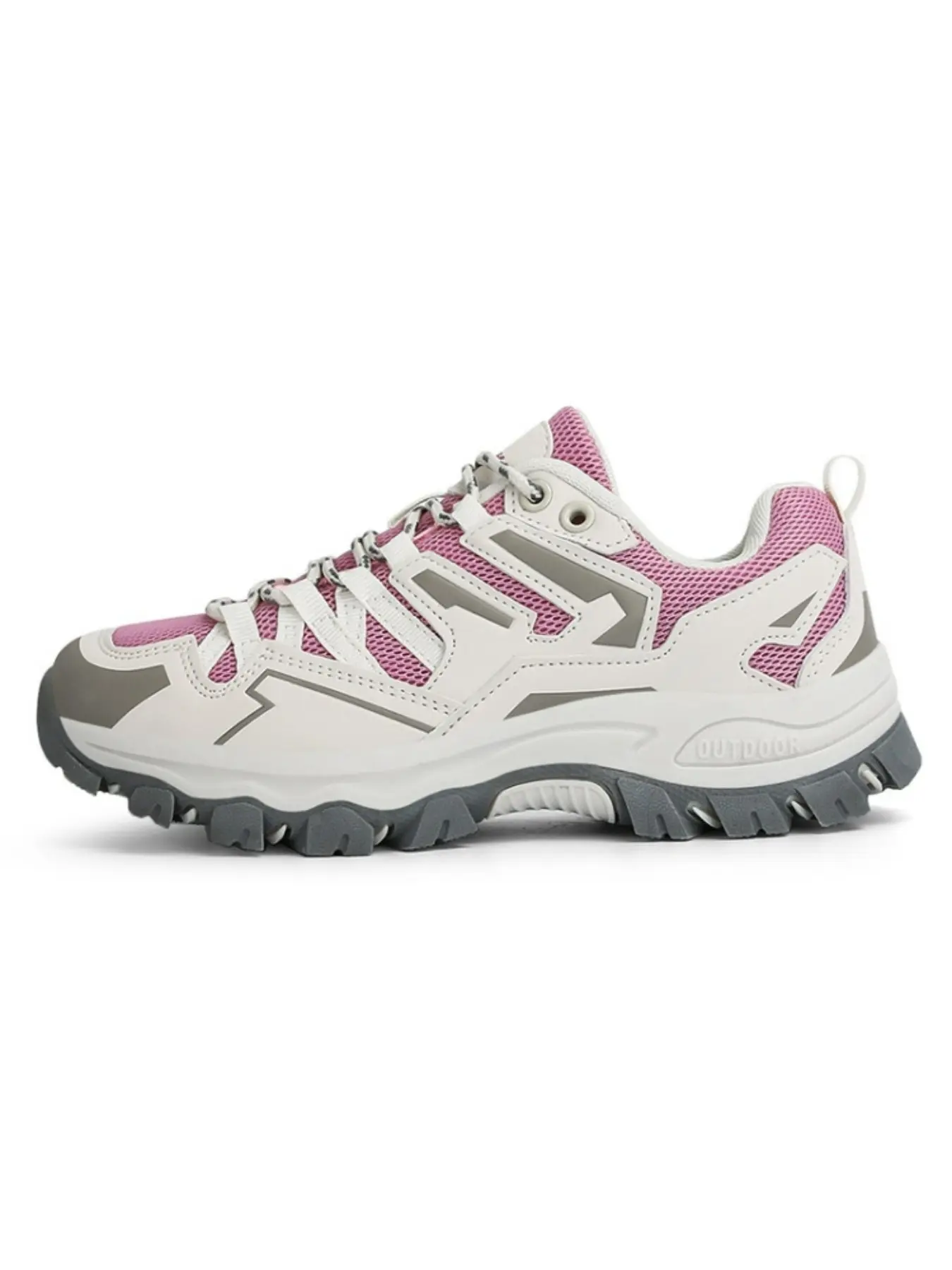 Women's Mesh Hiking Shoes, Outdoor Activity Casual Walking Shoes, Training Shoes, Running Shoes, Multi-Color Laces, Comfortable and Durable, Hiking Style Shoes, Outdoor Sports Footwear, Outdoor Trekking Shoes