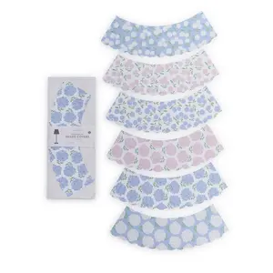 Hydrangea Set of 2 Decorative Paper Shade Covers