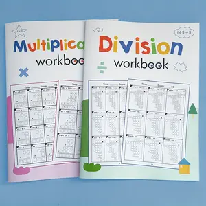 Two-Digit Multiplication and Division Workbook for Kids, Fun Educational Math Activity Book for Elementary School Students, Arithmetic Skills Development with Daily Timed Tests, Daily Practice, Fun Math Activities