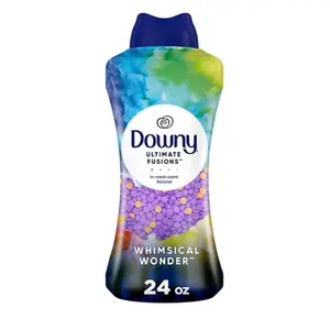 Downy Ultimate Fusions In-Wash Scent Booster Beads Whimsical Wonder 24 oz Dual Action Scent Release Enhances Laundry Aroma