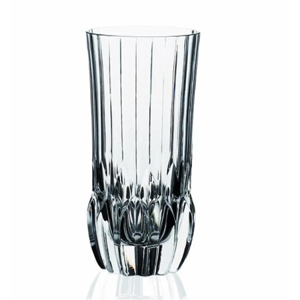 Lorenzo Import RCR Adagio Crystal High Ball Glassware Drinkware, 6-Piece Drinkware Glass Set (243010)
