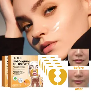 Nasolabial Folds Patches Overnight Smile Line Wrinkle Patches, Collagen Wrinkle Repair Patches For Women And Men